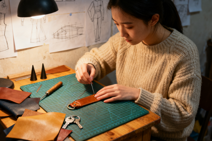 95 后做抖音手作，2025 年兼职变月入 2 万